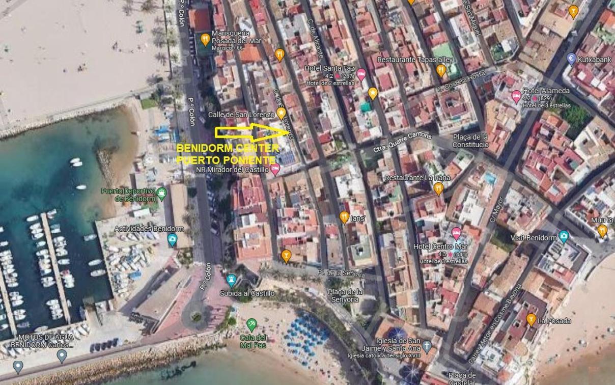 Benidorm Center Puerto Poniente 1º Apartment Exterior foto